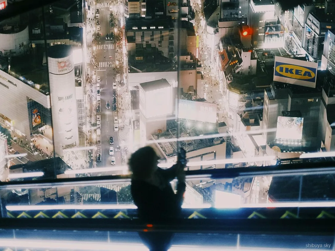 Shibuya Sky kvällstur, Shibuya Stream vid vattnet