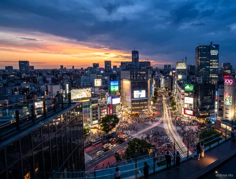Tour a piedi Shibuya Sky, passeggiata a Cat Street