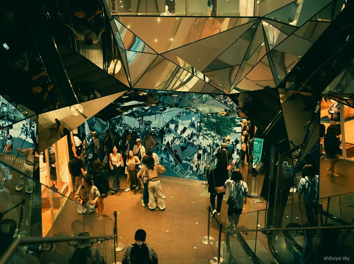 Visite du soir Shibuya Sky, boutiques de Cat Street